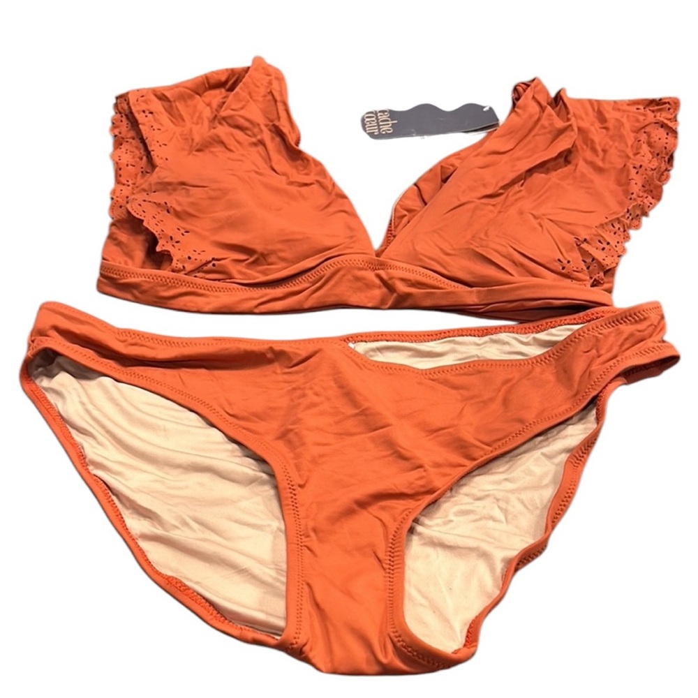 Cache Coeur Red Bikini